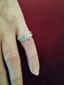 تجریه خرید انگشتر نقره زنانه جی تی ای مدل جی نایس