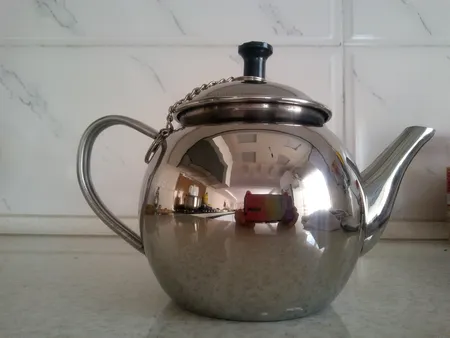 قوری مدل استیل کد SM6