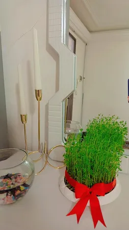 شمعدان طرح پیچ مدرن کد 007