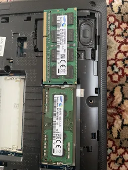 رم لپ تاپ DDR3L دو کاناله 1600مگاهرتز cl11 سامسونگ مدل PC3L-12800S ظرفیت 8 گیگابایت