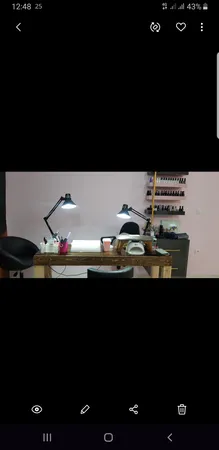 چراغ مطالعه مدل EN-101 همراه با لامپ ال ای دی 6 وات سهند E27