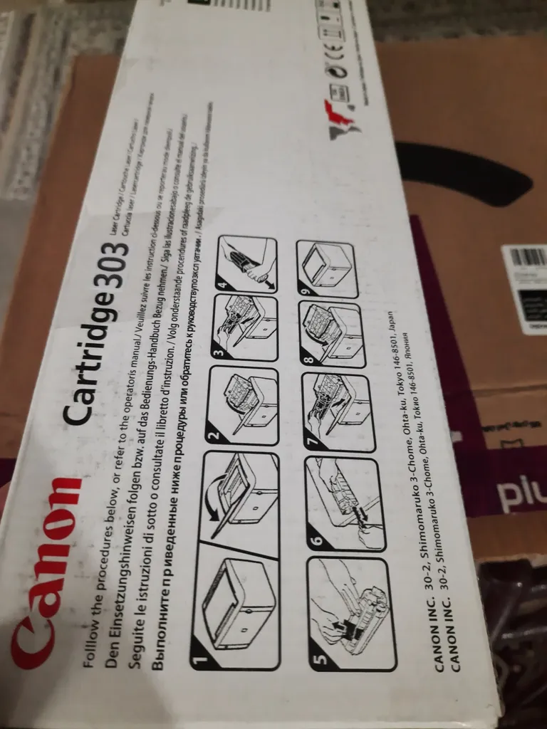 تونر مشکی مدل 303-B