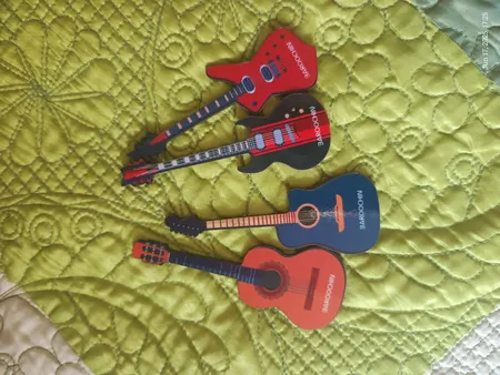 نشانگر کتاب باروچین مدل گیتار کد bk-20 بسته 4 عددی