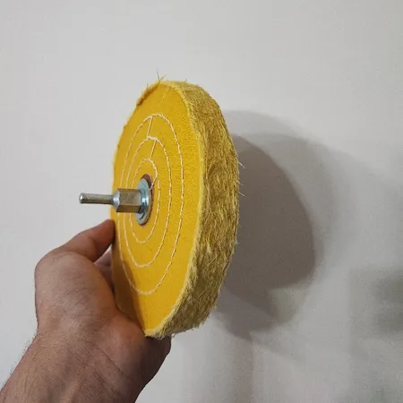 صفحه پولیش گیلانس مدل کتان پشمی 150mm