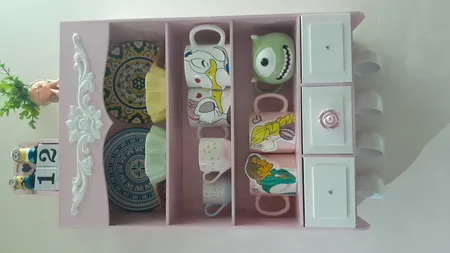 شلف دیواری مدل Flower_160