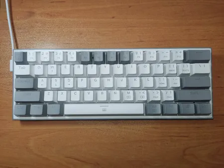 کیبورد گیمینگ ردراگون مدل K617 FIZZ، سوییچ مکانیکال قرمز، Tenkeyless، نورپردازی RGB