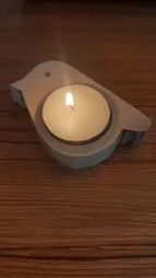 جاشمعی چوبی وودلندزون مدل پرنده بسته 2 عددی