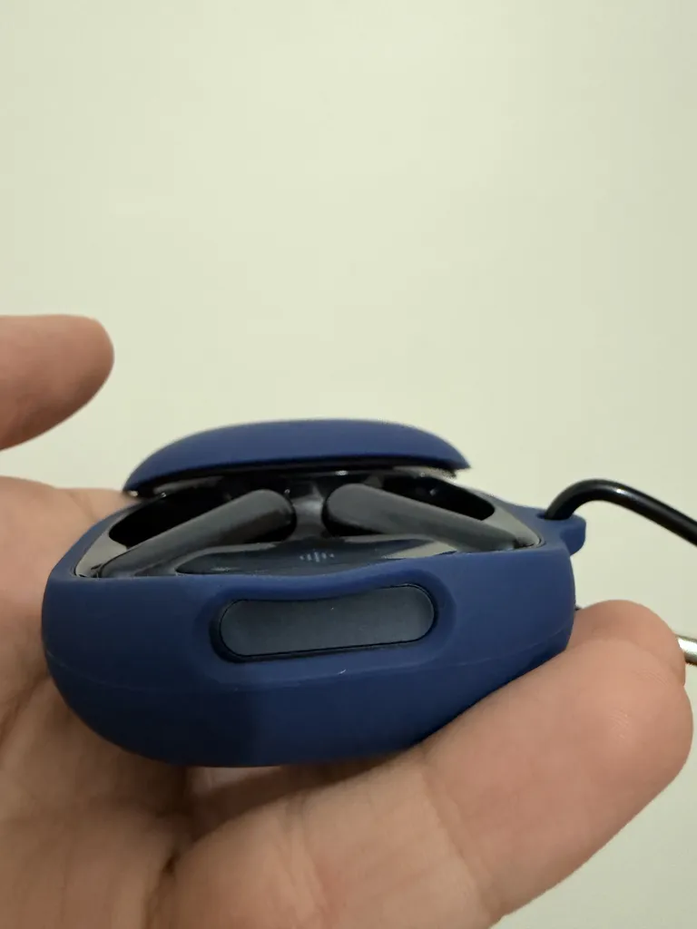 کاور اسپریگ مدل Silicone-SP مناسب برای کیس هدفون بی سیم انکر Soundcore Liberty 4 Pro