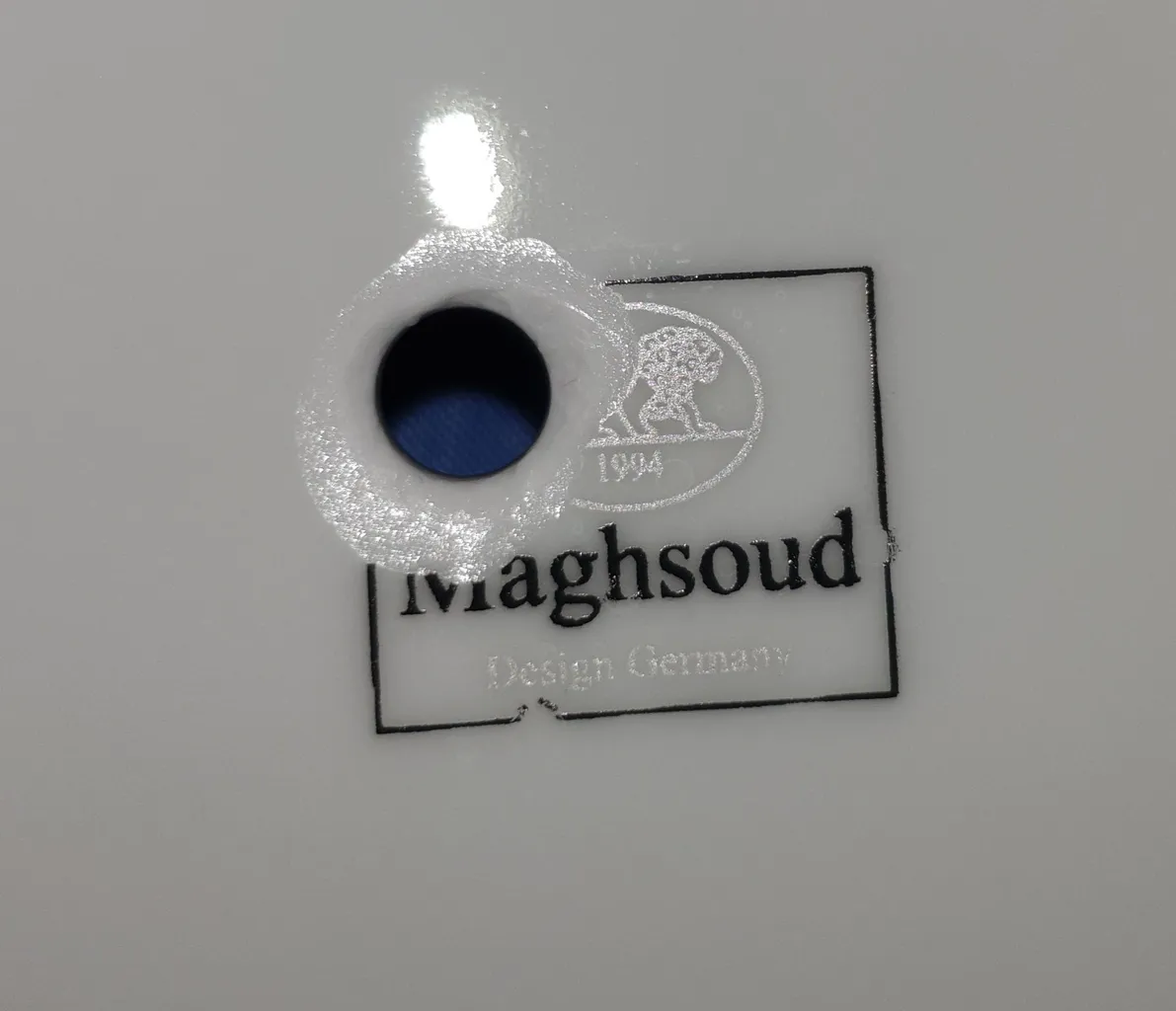 شیرینی خوری مقصود مدل مربع خط طلا کد 11