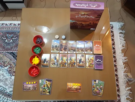 بازی فکری برد باز مدل جاده ابریشم