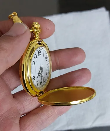 ساعت جیبی عقربه ای مدل کلاسیک کد 2025