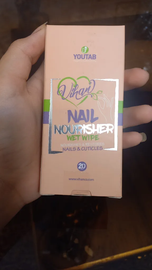 دستمال تقویت ناخن ویهان مدل 423 بسته 20 عددی