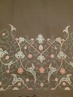 پارچه لباس طرح پیچک کد D161p-2