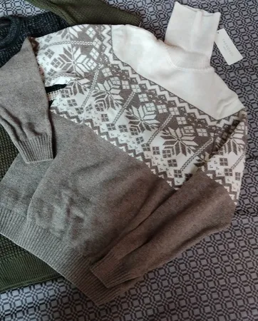 پلیور یقه اسکی مردانه ترندیول مدل 817885326