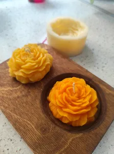 تجریه خرید قالب شمع مدل سیلیکونی طرح گل آلاله