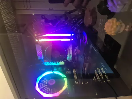 رم دسکتاپ DDR4 دو کاناله 3200 مگاهرتز CL16 کورسیر مدل VENGEANCE RGB PRO ظرفیت 16 گیگابایت