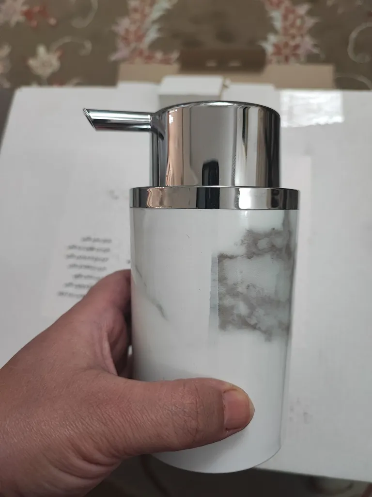 ست سرویس بهداشتی 5 پارچه هارمونی مدل روشا  ماربل