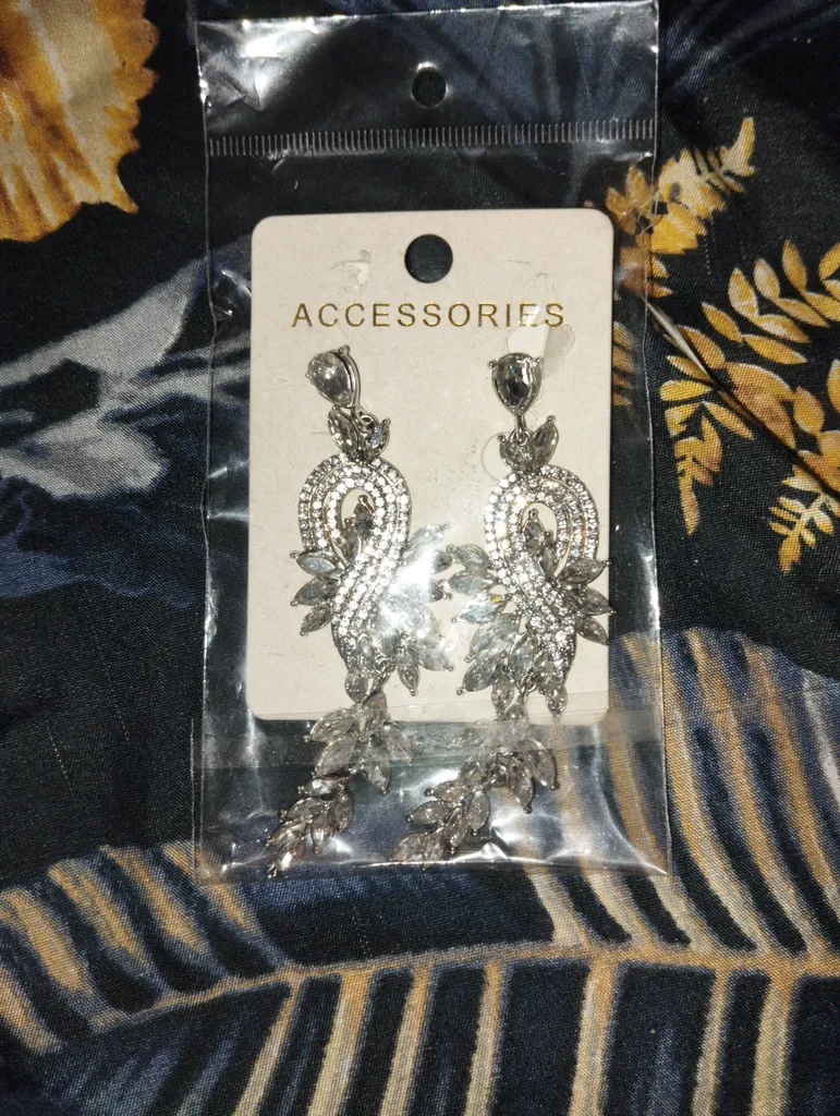 گوشواره زنانه  مدل جواهری کد 66932