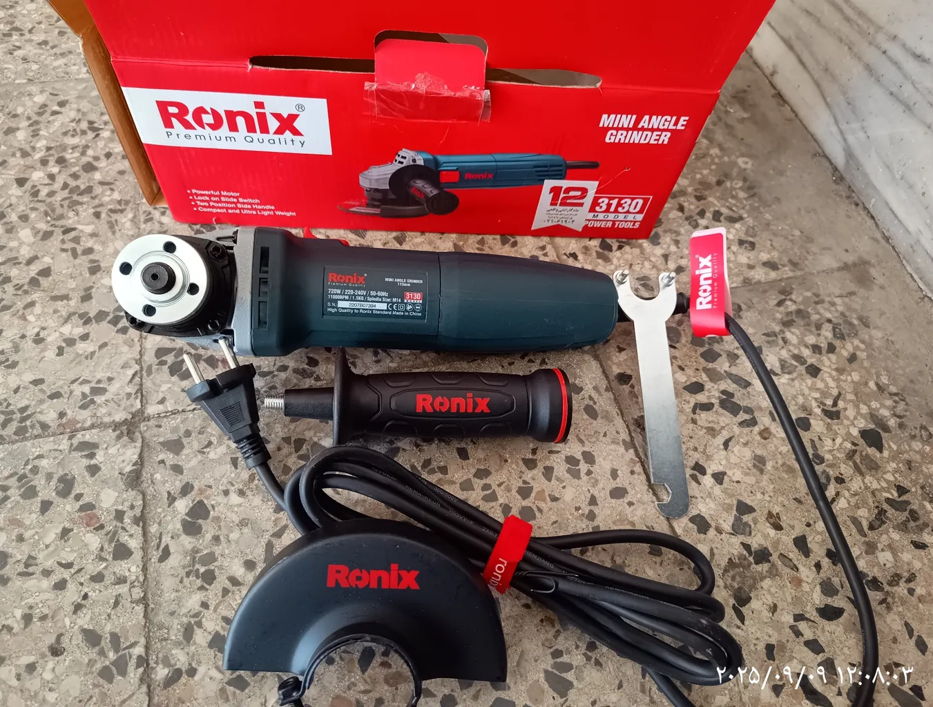 مینی فرز صنعتی رونیکس مدل 3130