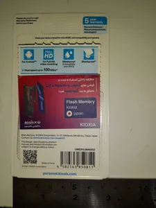 تجریه خرید کارت حافظه‌ microSDHC کیوکسیا مدل EXCERIA کلاس 10 استاندارد UHS-I U1 سرعت 100MBps ظرفیت 64 گیگابایت به همراه آداپتور SD