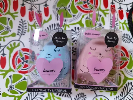 پد آرایشی مدل تخم مرغی مجموعه 2 عددی