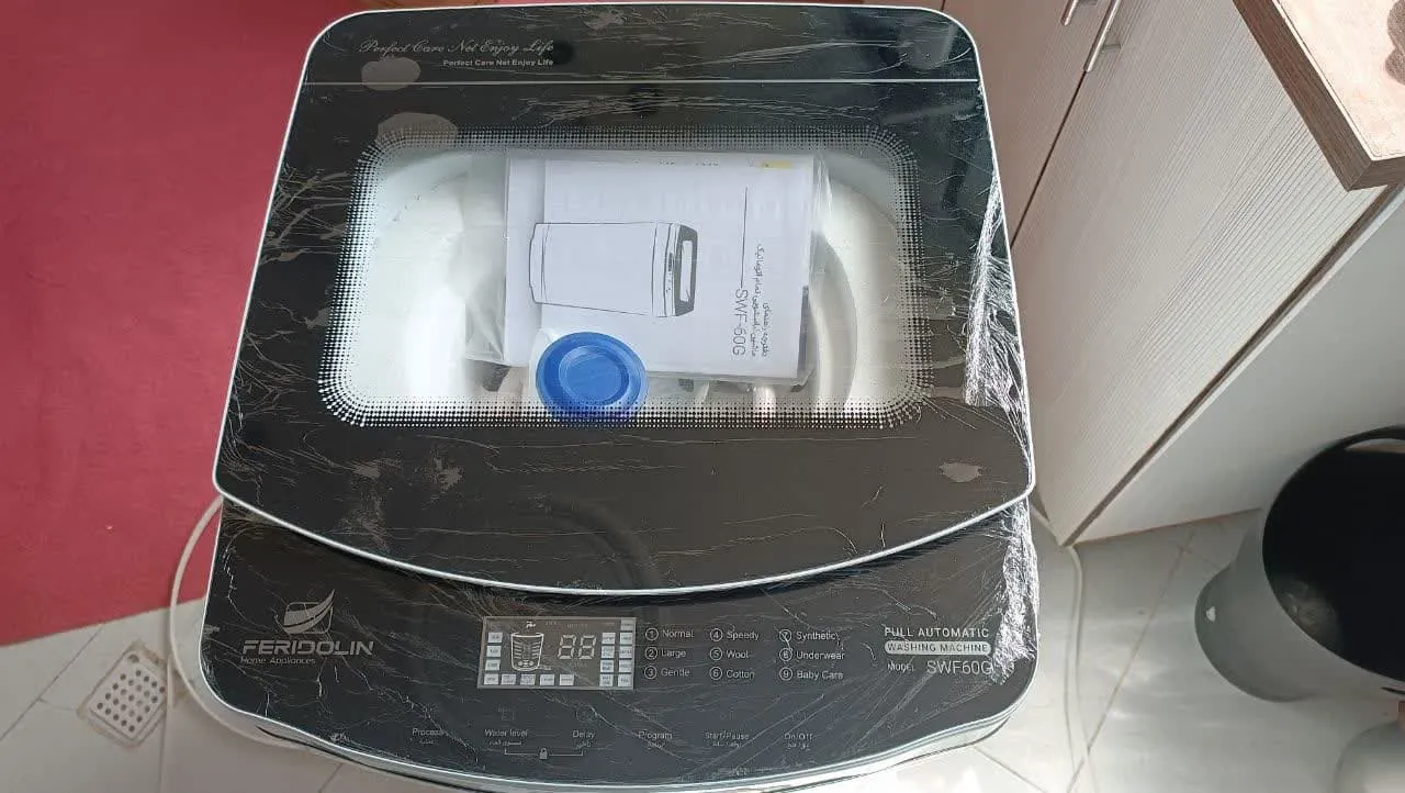 ماشین لباسشویی اتوماتیک فریدولین مدل swf60g ظرفیت 6 کیلوگرم ماشین لباسشویی اتوماتیک فریدولین مدل swf60g ظرفیت 6 کیلوگرم