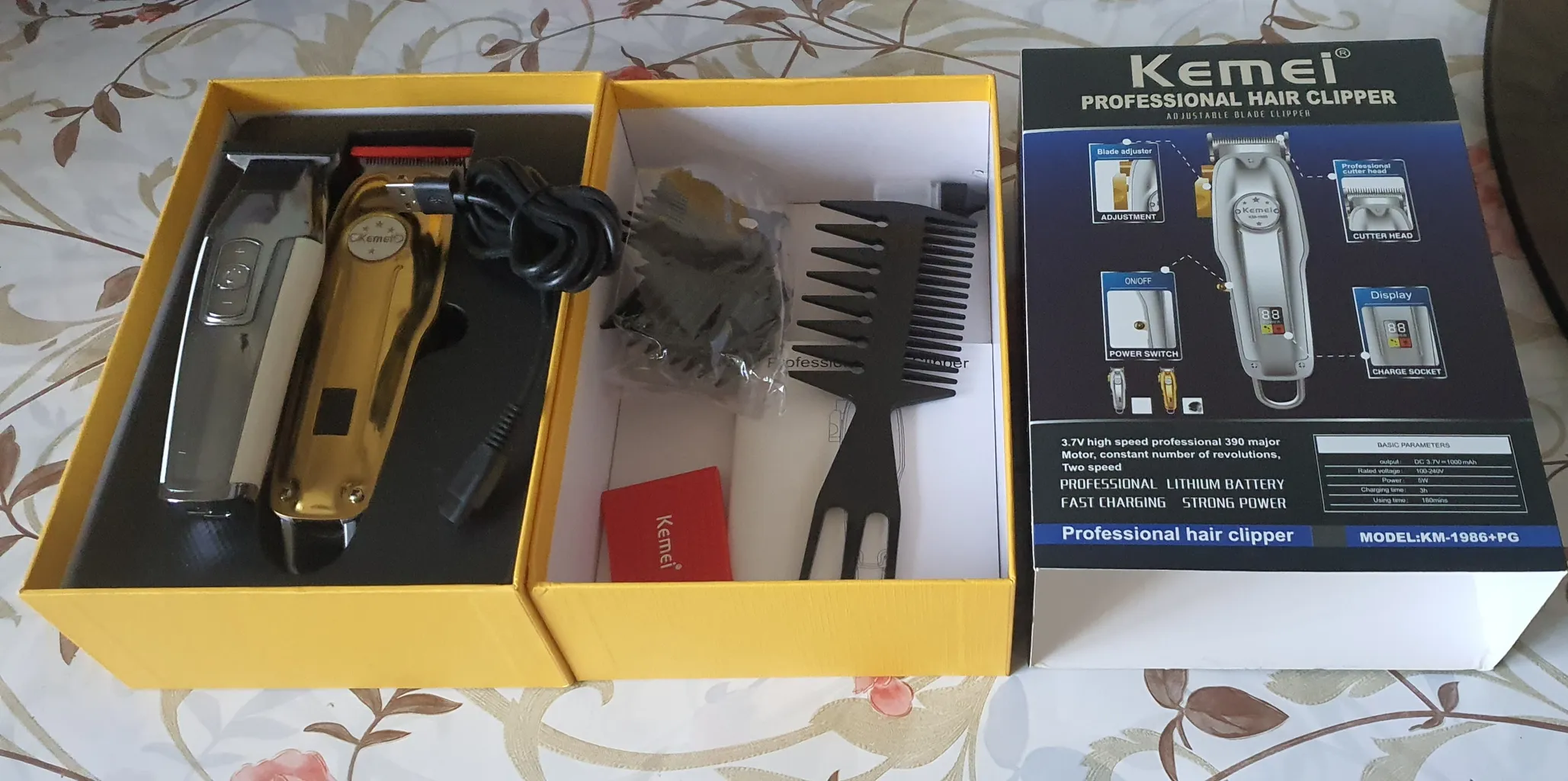 ماشین اصلاح موی صورت کیمی مدل KM-5027