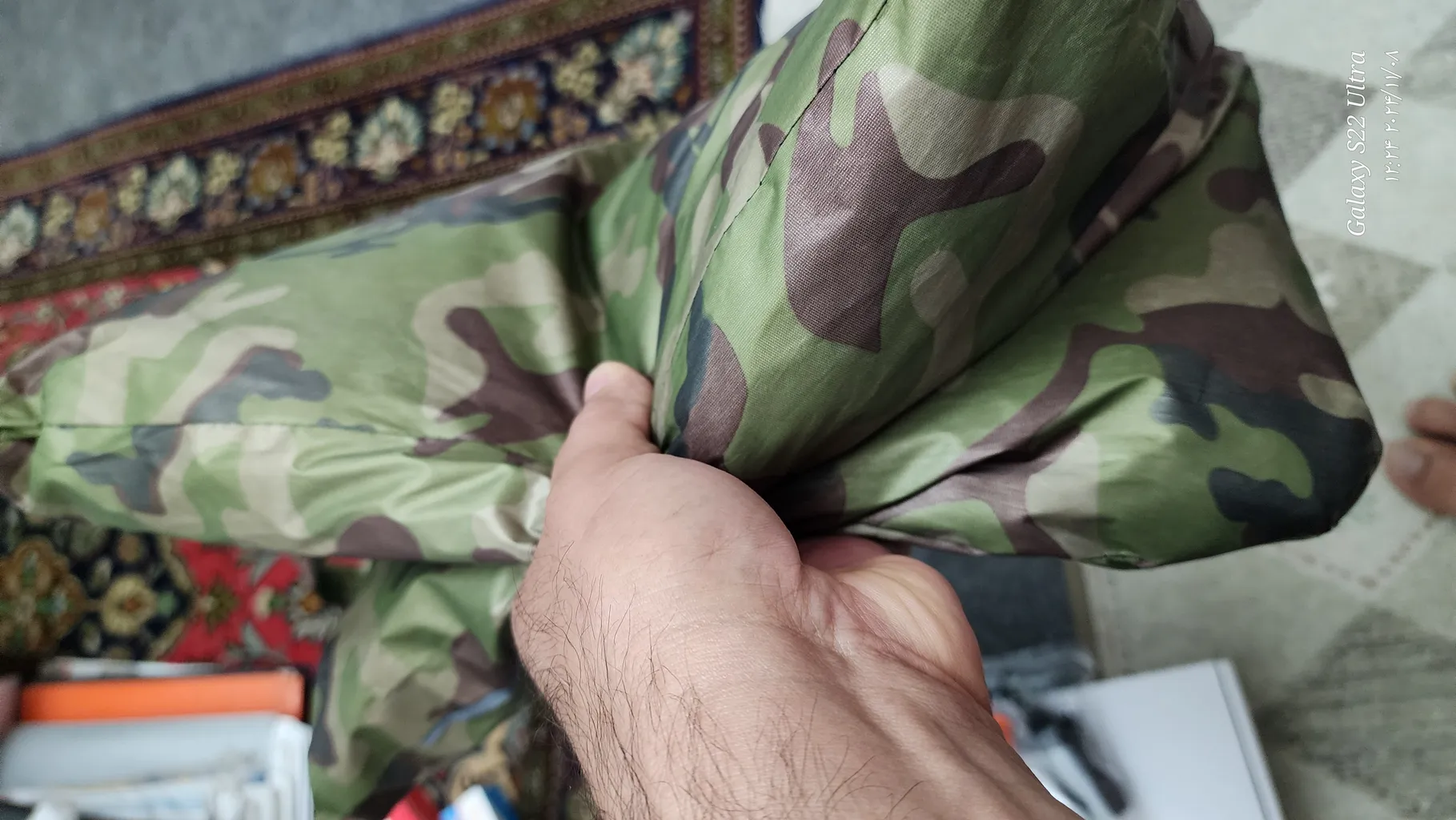 چادر خودرو ام جی مدل نانو شمعی مناسب برای سمند سورن پلاس