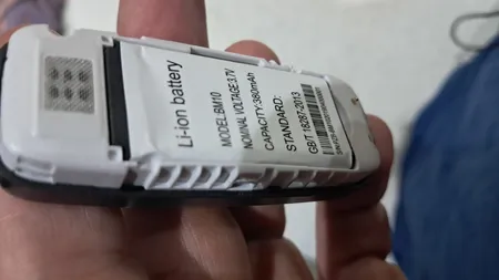 باتری موبایل مدل bm10 ظرفیت 350 میلی آمپر ساعت مناسب برای گوشی موبایل نوکیا mini