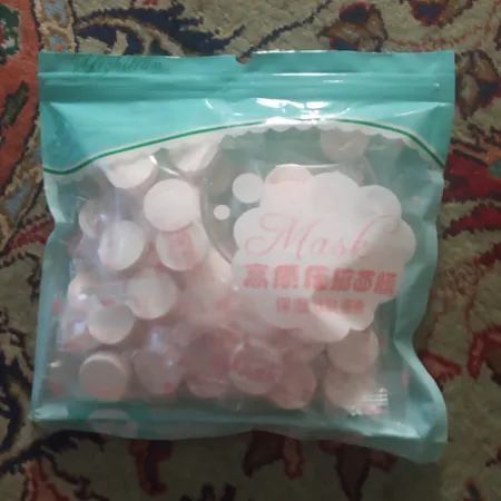 قرص ماسک ورقه ای صورت کلی مدل k50 بسته 50 عددی