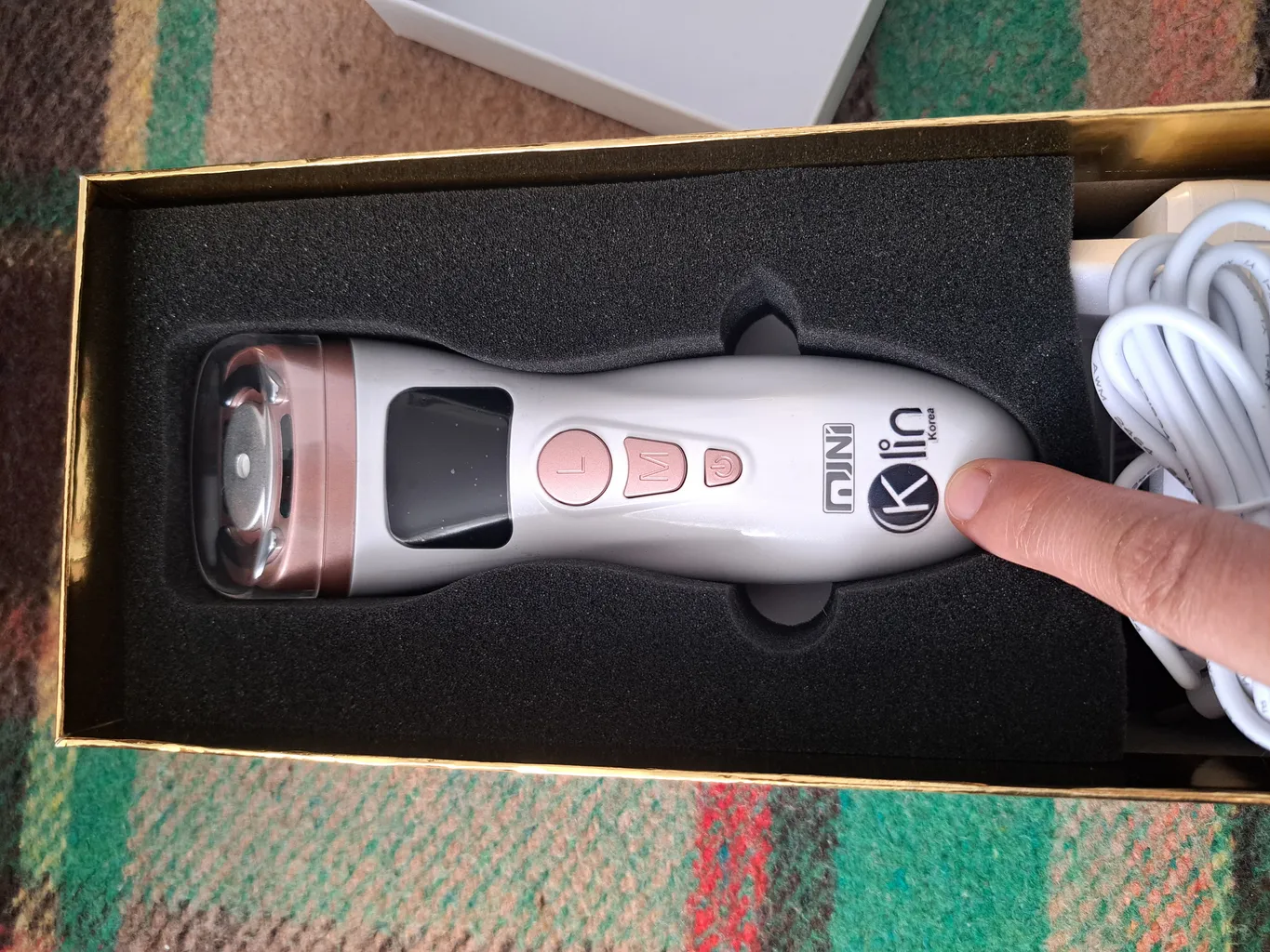 دستگاه جوانساز پوست کلین مدل مینی هایفو سه کاره