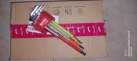 آچار آلن رونیکس مدل RH-2042 مجموعه 9 عددی