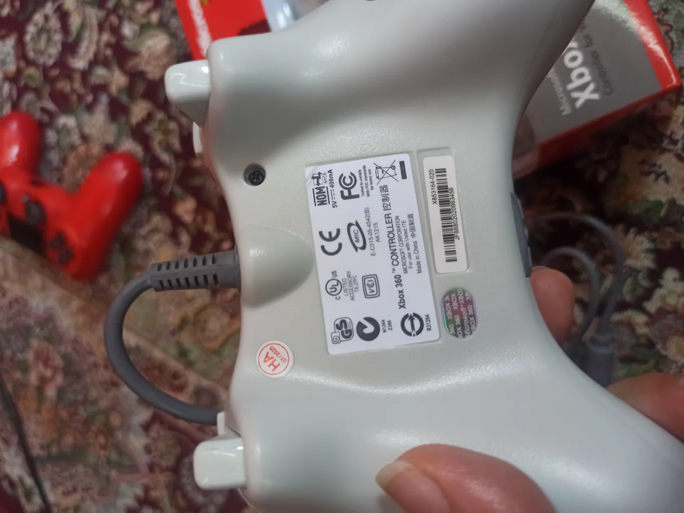 دسته بازی مایکروسافت مدل x17-1544-03 مناسب برای ایکس باکس 360 و ویندوز