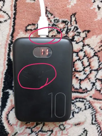 پاور بانک یوسمز مدل power bank PB9 Mini ظرفیت 10000 میلی آمپر ساعت