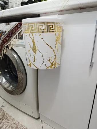 سطل زباله کابینتی مدل ماربل