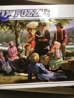 پازل 1000 تکه فاکس پازل طرح مدرسه آفتاب کد 62242