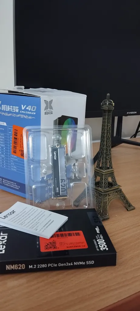 اس اس دی اینترنال PCIe Gen3 x4 لکسار مدل NM620 ظرفیت 512 گیگابایت