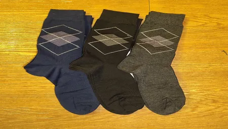 جوراب ساق بلند مردانه سیرداش مدل 308 بسته 3 عددی