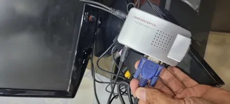 مبدل VGA به AV و S-Video مدل YZ-1801