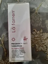 تجریه خرید کرم ضد آفتاب رنگی لافارر مناسب دوران بارداری، SPF 40، مدل Pregnant مناسب انواع پوست‌های وزن 40 گرم