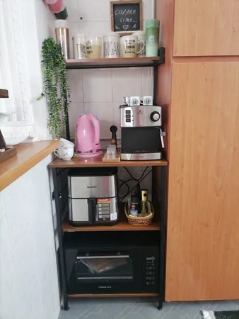 شلف دیواری دیزم مدل کافی بار کد SLF_F100_60_BRN