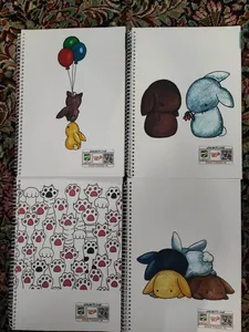 تجریه خرید دفتر مشق 80 برگ انتشارات آیین شریعت کد 20 مجموعه 4 عددی