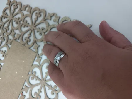 انگشتر نقره زنانه مدل سولیتر