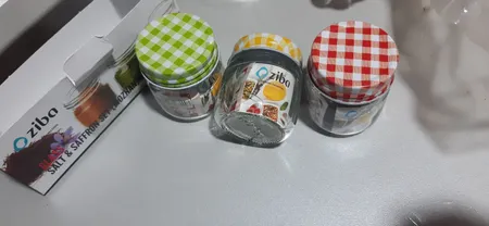 ست جای ادویه 3 پارچه زیبا مدل موژان