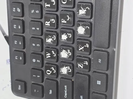 برچسب حروف فارسی کیبورد  مدل PARS