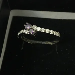 تجریه خرید انگشتر طلا 18 عیار زنانه قیراط کد GH5908