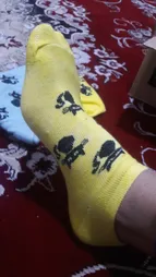 جوراب زنانه گی دلان طرح گربه کد 2121 مجموعه 6 عددی