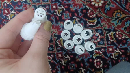 قیف خامه زن مدل موشکی مجموعه 11 عددی