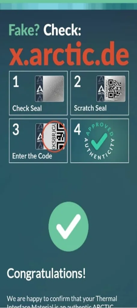 خمیر سیلیکون آرکتیک مدل MX-6 4G