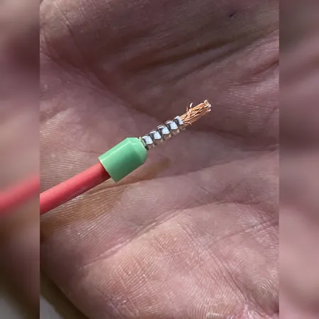 انبر پرس وایرشو آندلی مدل HSC8 6-6 سایز 6 میلیمتر